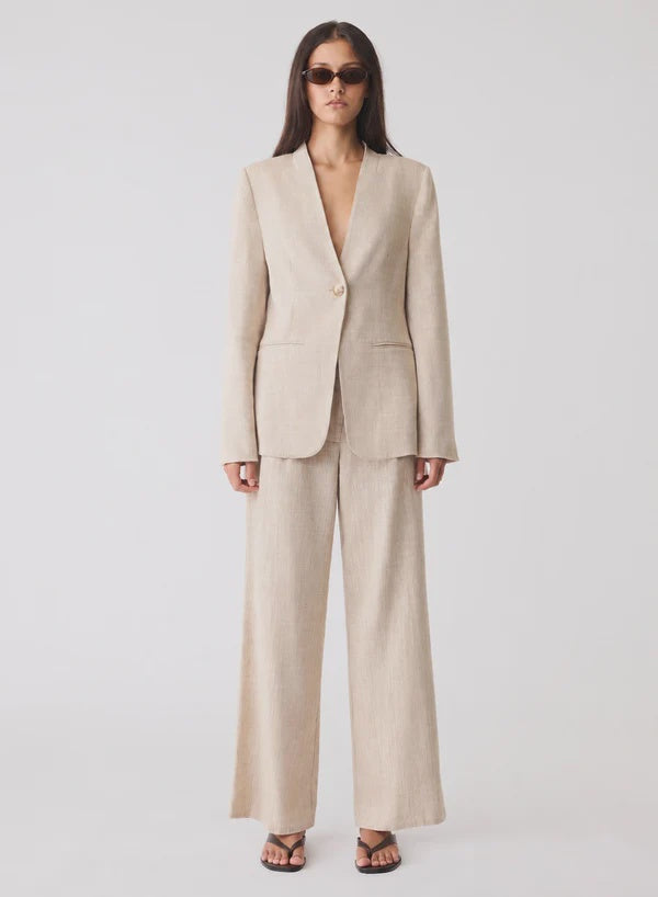 Esmaee Etch Blazer - Sand
