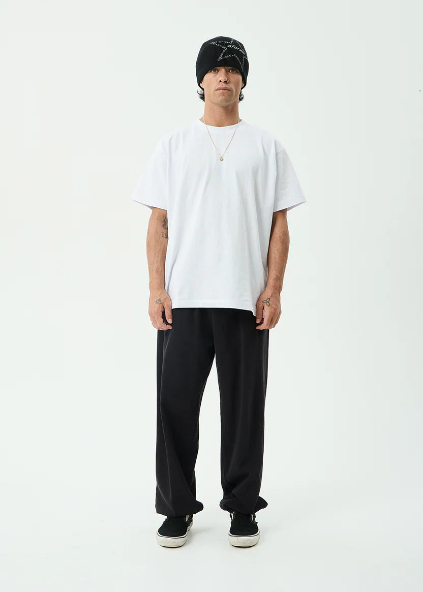 Afends Genesis Track Pant - Stone Black