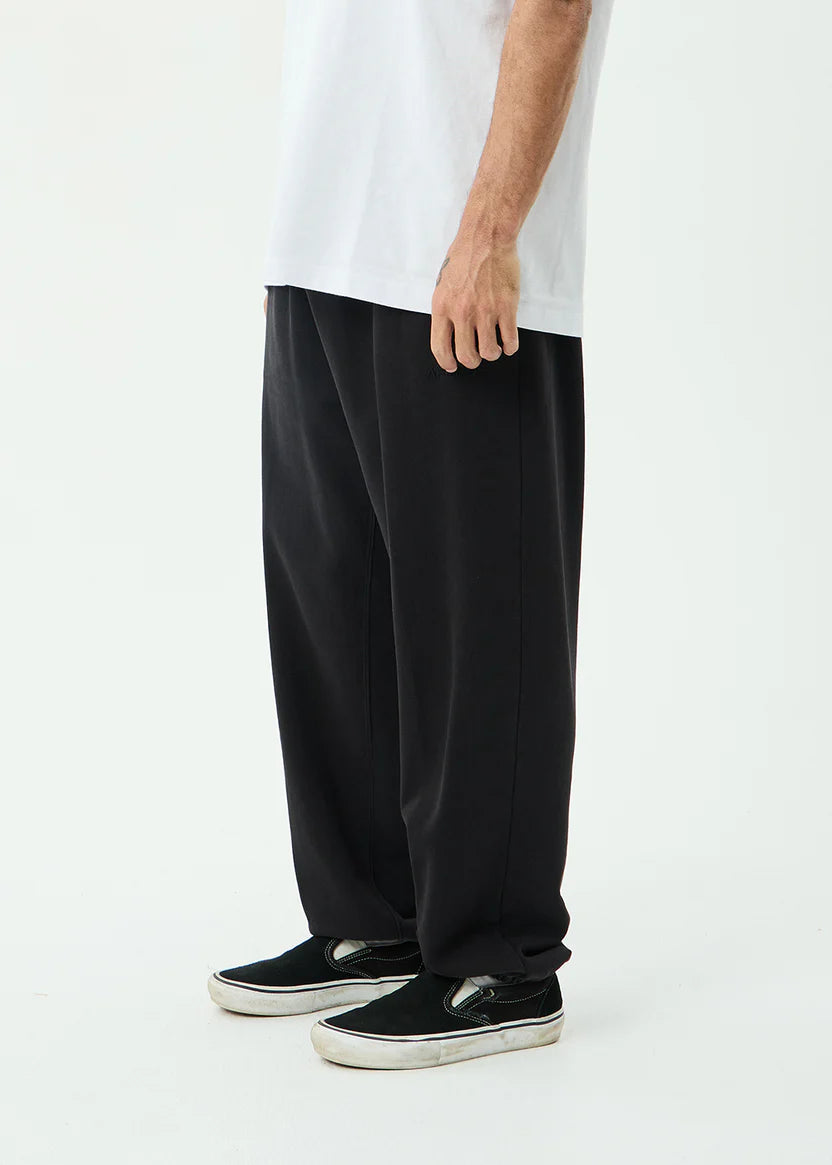 Afends Genesis Track Pant - Stone Black