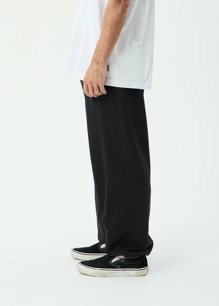 Afends Genesis Track Pant - Stone Black