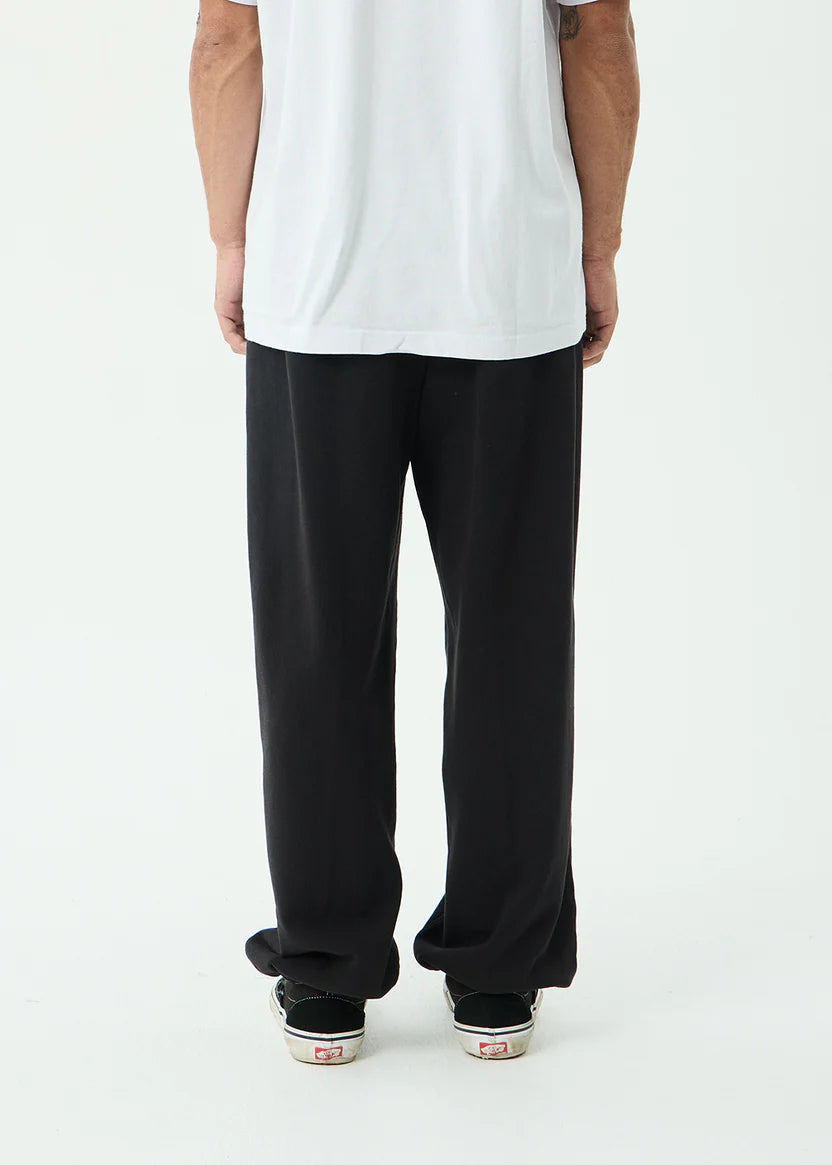 Afends Genesis Track Pant - Stone Black