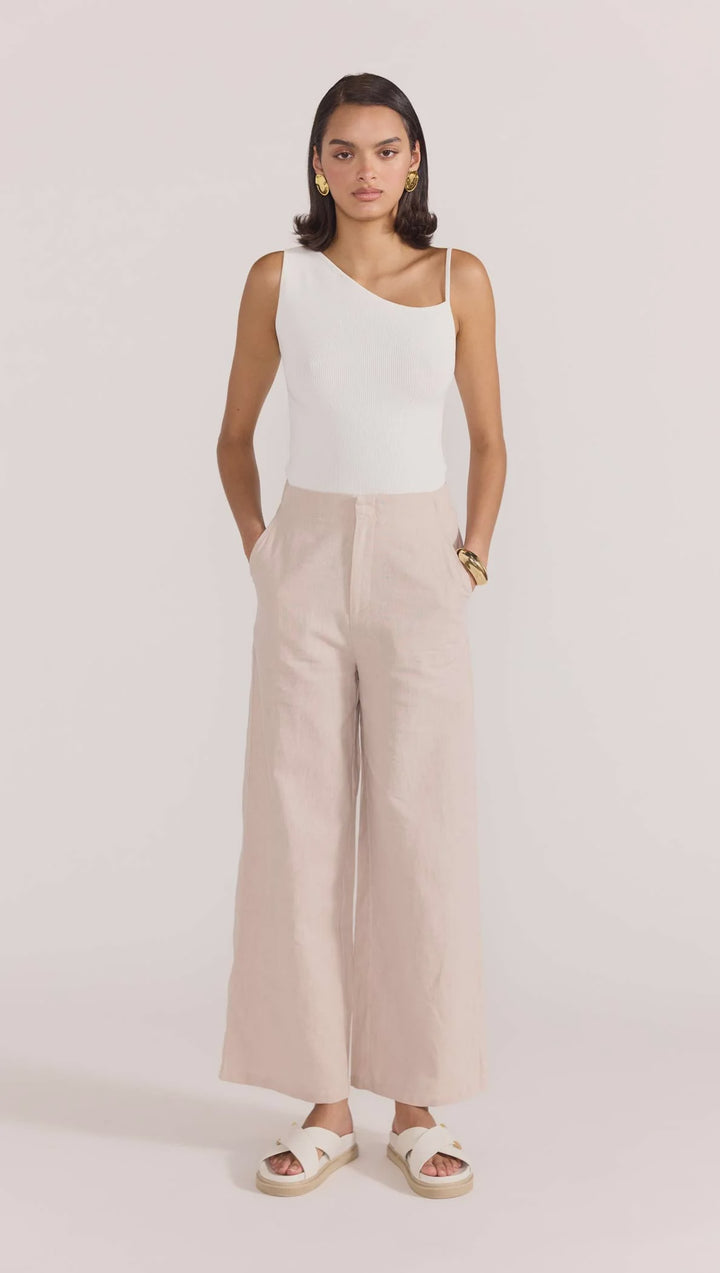 Staple The Label Enna High Waist Pants - Stone