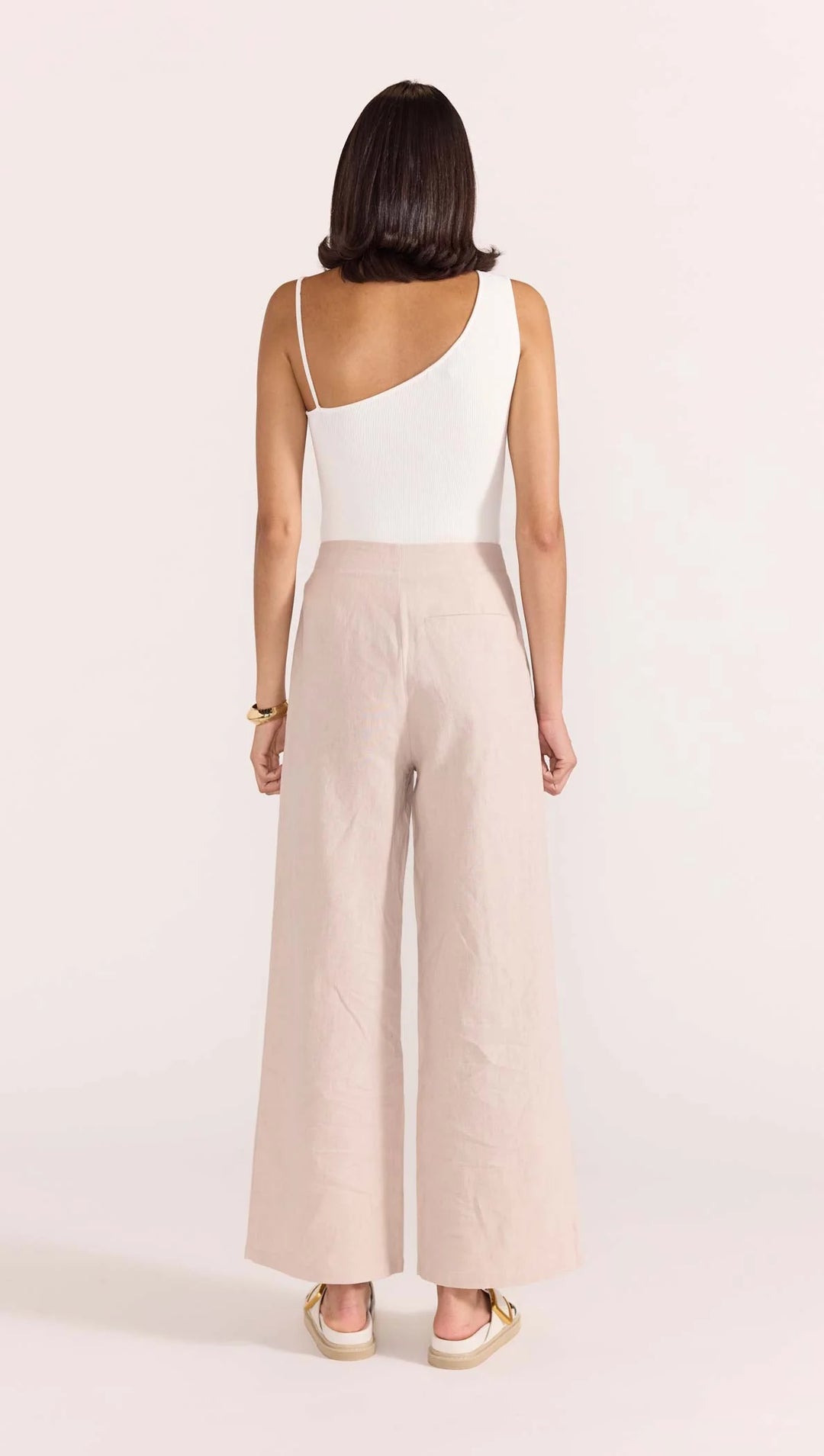 Staple The Label Enna High Waist Pants - Stone