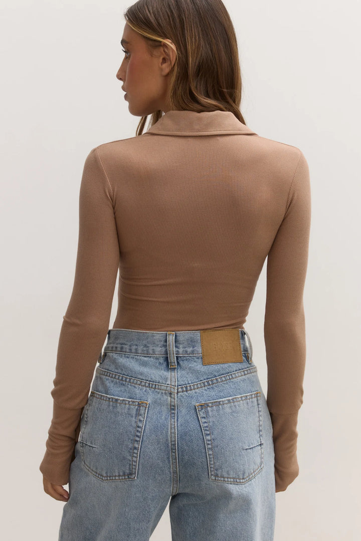Bayse Celine Bodysuit - Macchiato