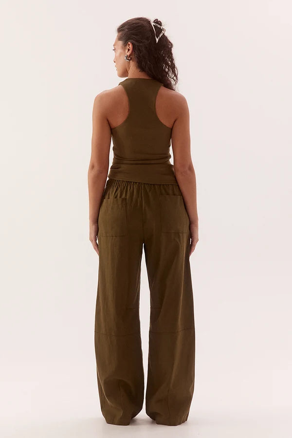 Sovere Lora Tank - Deep Khaki