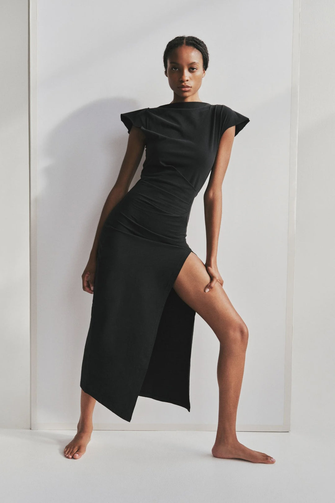 Bayse Eliana Maxi Dress - Black