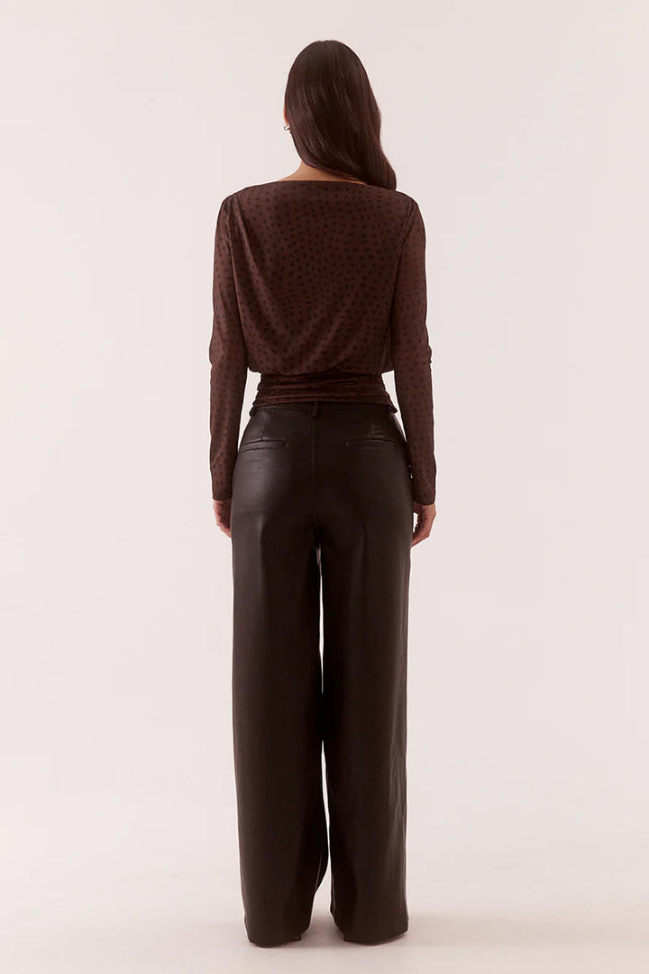 Sovere Zuri Longsleeve Top - Rum Raisin