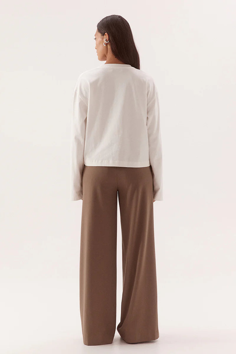 Sovere Izel Longsleeve Top - Chalk