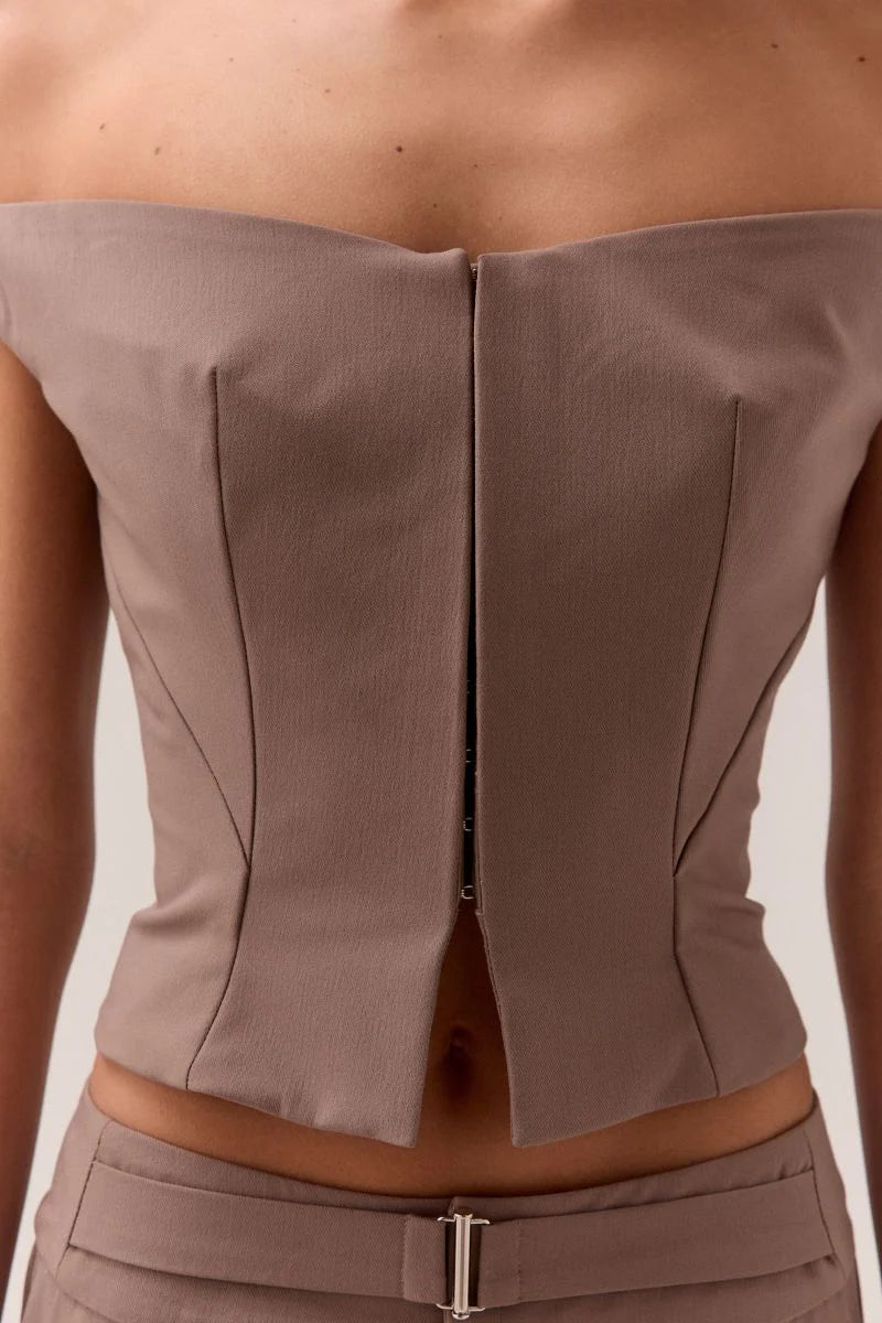 Sovere Kennedy Top - Taupe