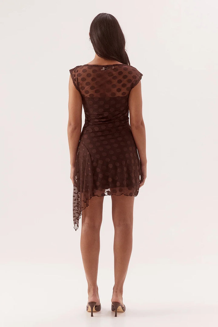 Sovere Blyth Mini Dress - Chocolate