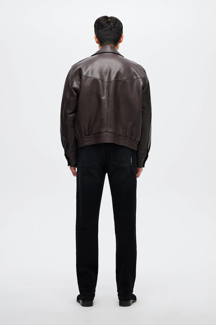 Neuw Denim Ray Straight Jean - Riviera - Faded Black