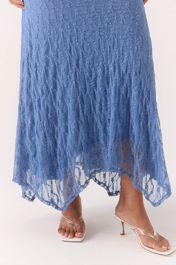 Sovere Lowri Skirt-Slate Blue