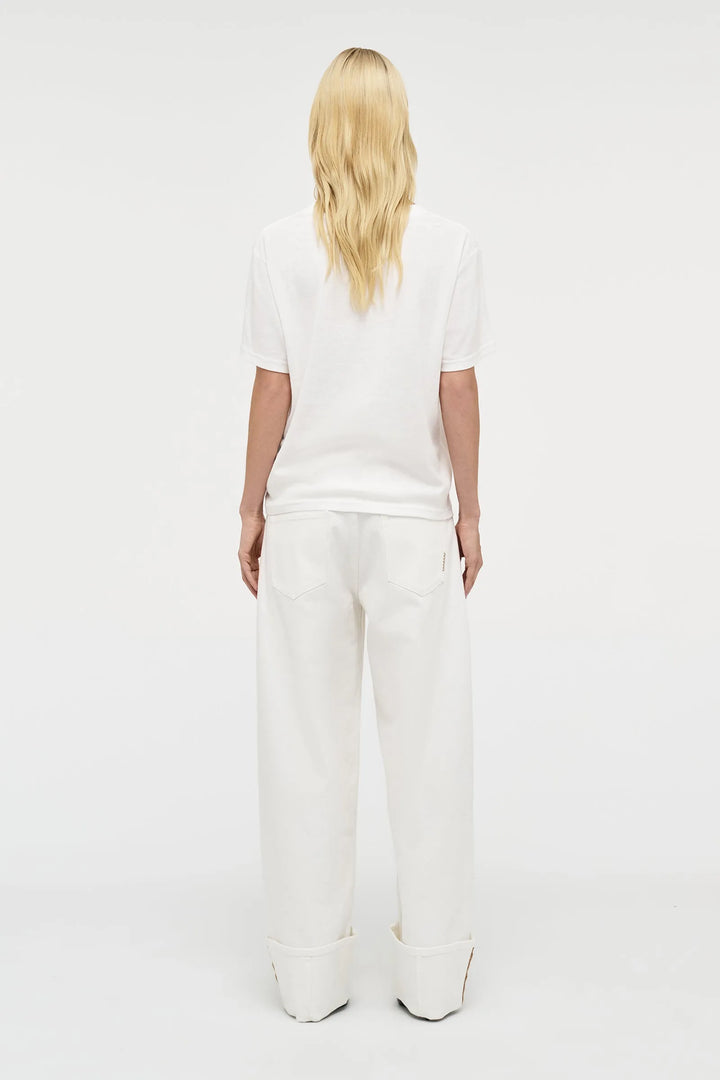 Neuw Denim Nancy Barrel Jean- White