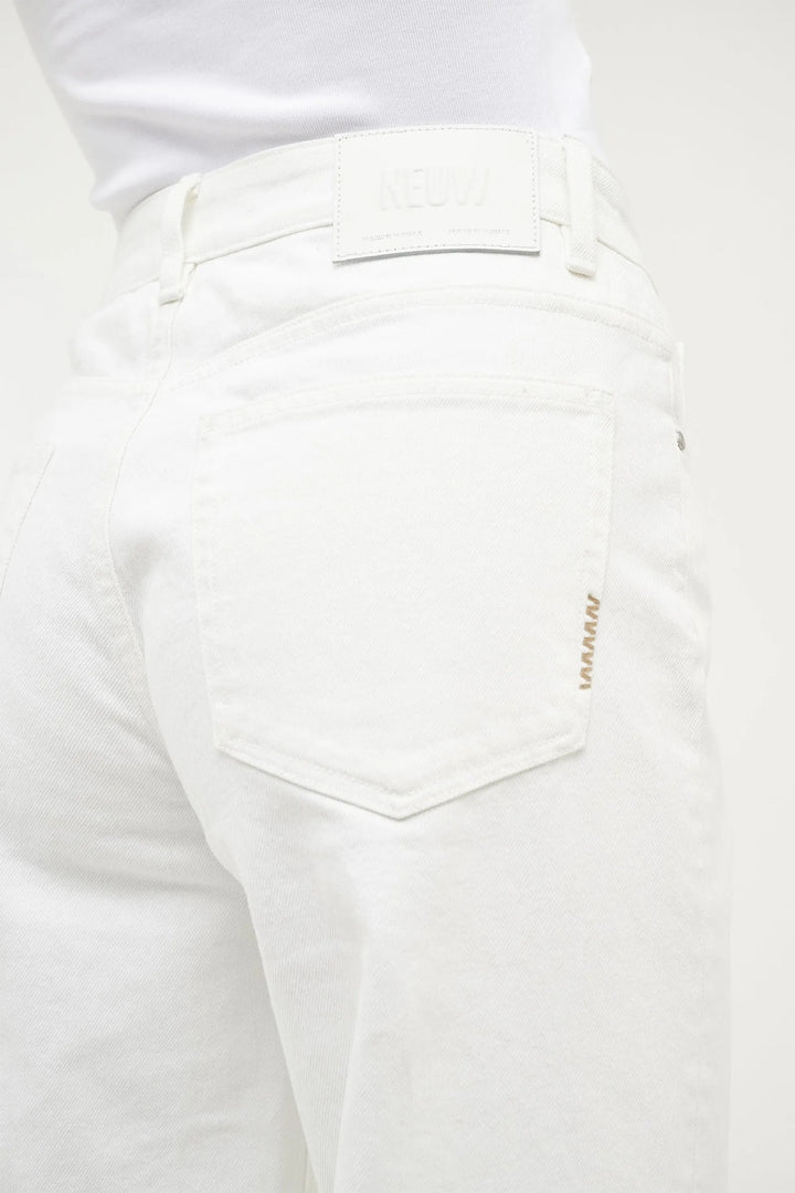 Neuw Denim Eva Wide Denim Jean - Chalk