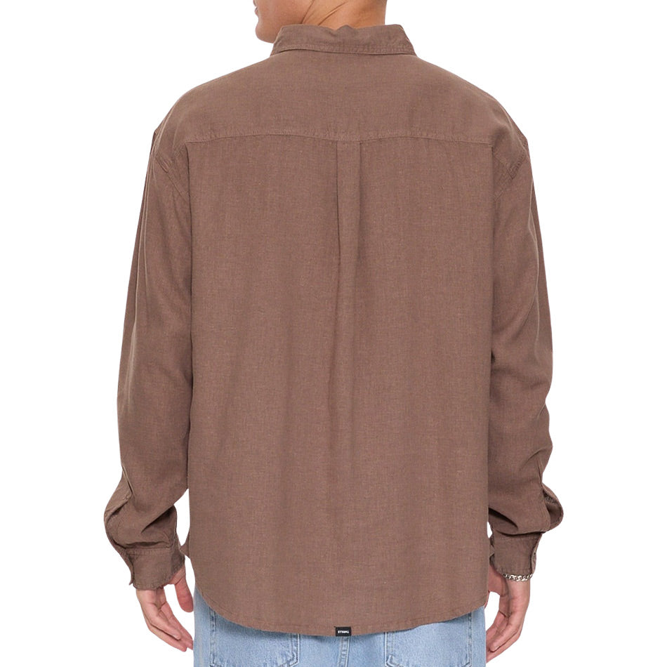 Thrills Hemp Thrills Oversize Long Sleeve Shirt - Falcon