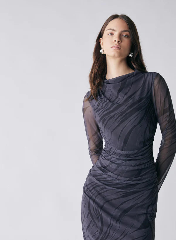 Esmaee Marble Midi Dress - Marble