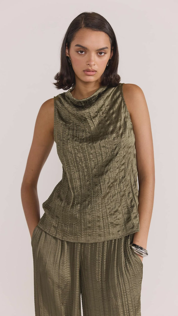 Staple The Label Thalia Top - Olive