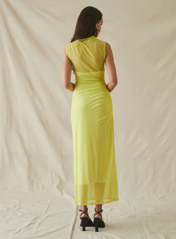 Esmaeé Atomic Dress - Lime