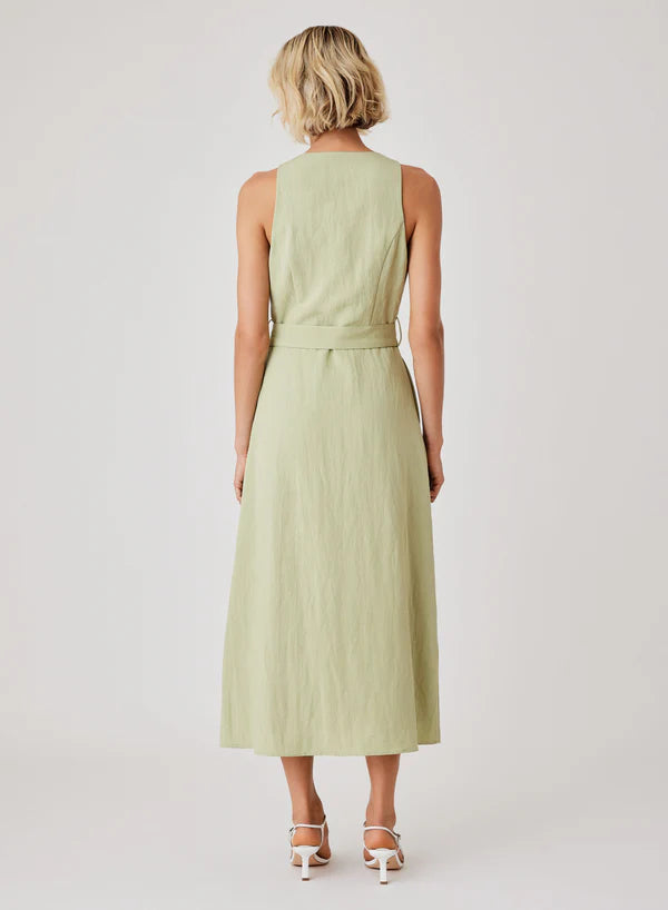 Esmaee Ritual Midi Dress - Fern