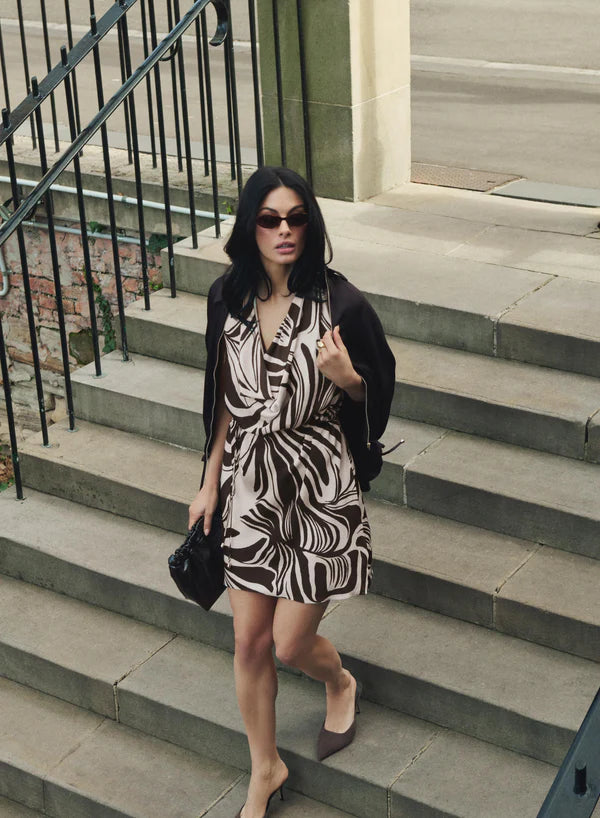 Esmaee Argyle Dress - Argyle