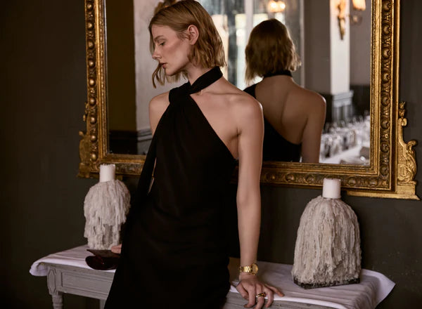 Esmaee Lumi Maxi Dress - Black