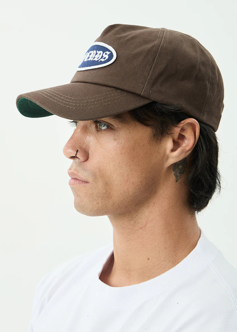 Afends Summit Five Panel Cap - Coffee