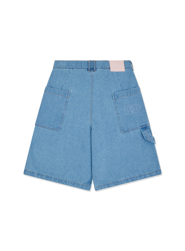 Barney Cools Denim Jort-Stonewash