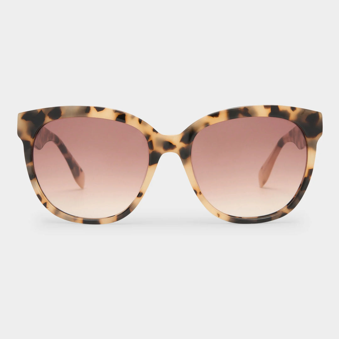 Le Specs Maiden Sunglasses - Dalmation Tort