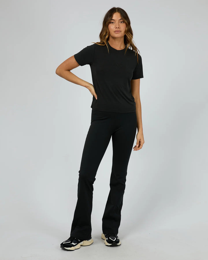 All About Eve Luxe Active Tee - Black