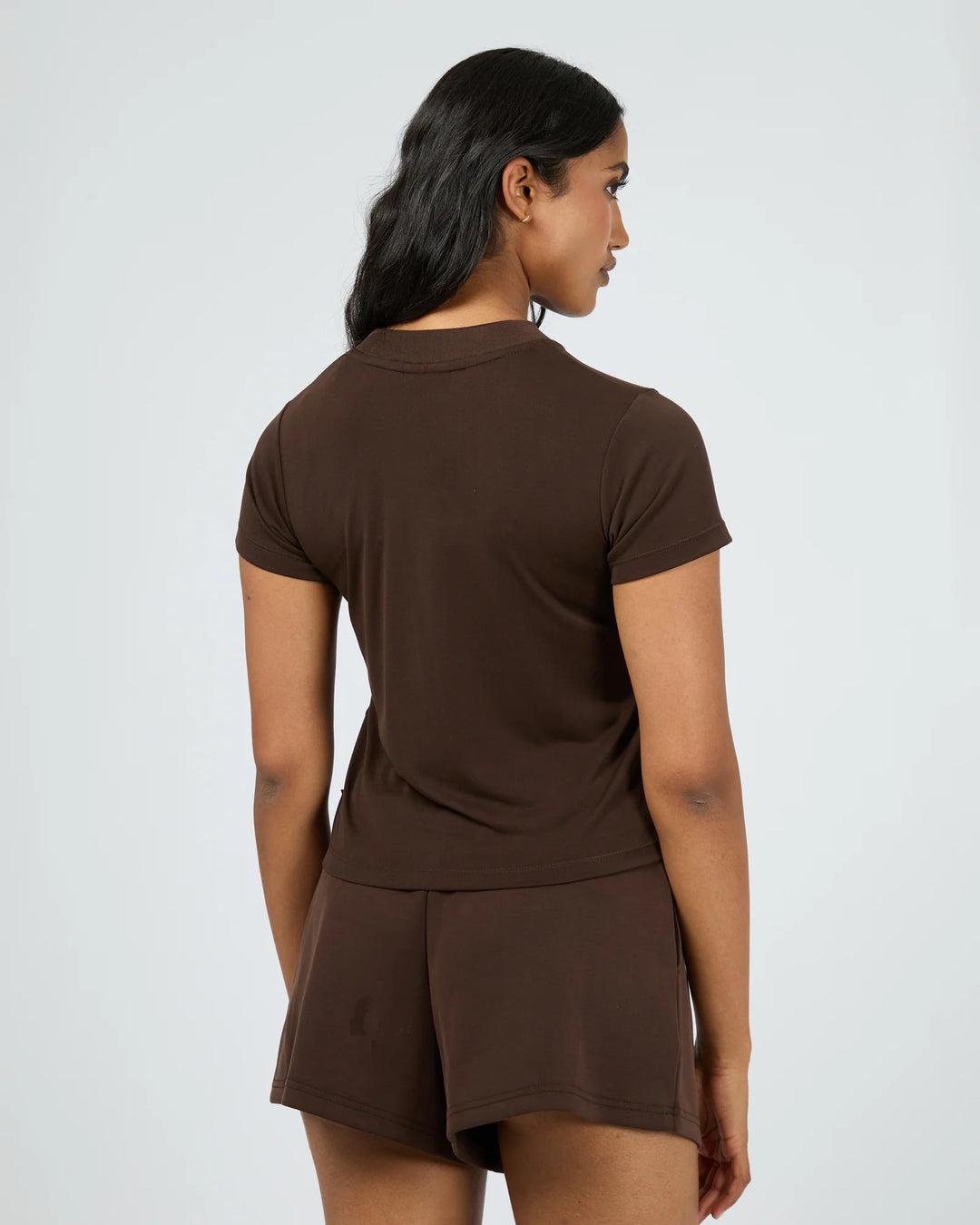 All About Eve Luxe Active Tee - Brown
