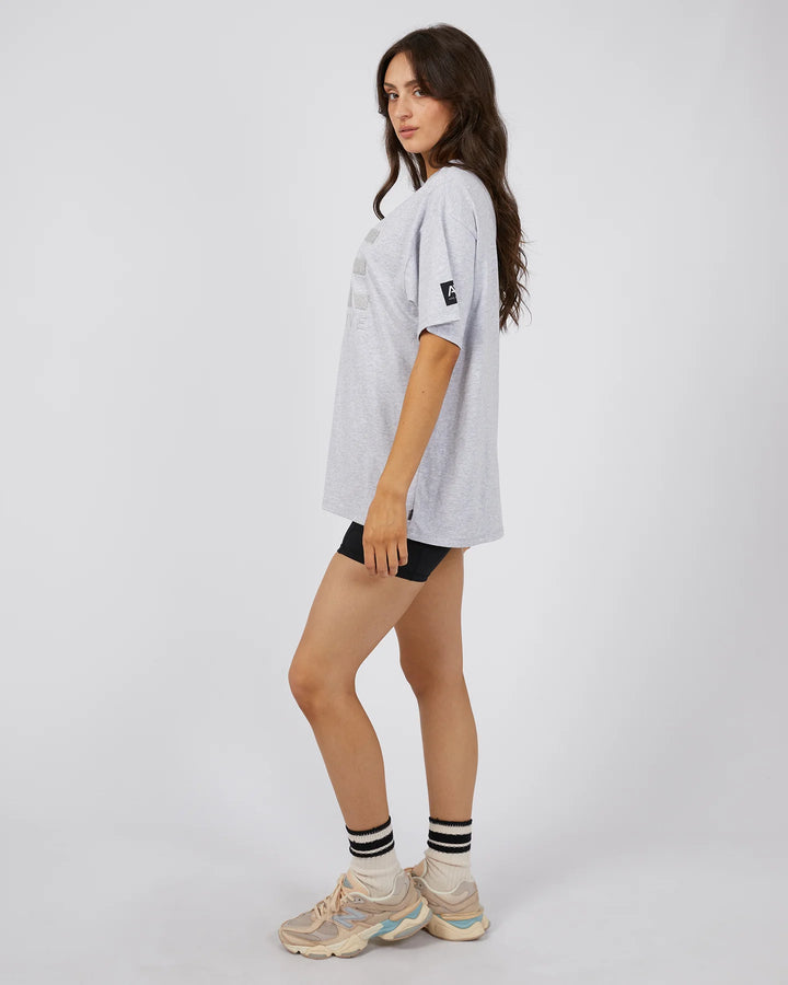 All About Eve Base Active Tee - Grey Marle