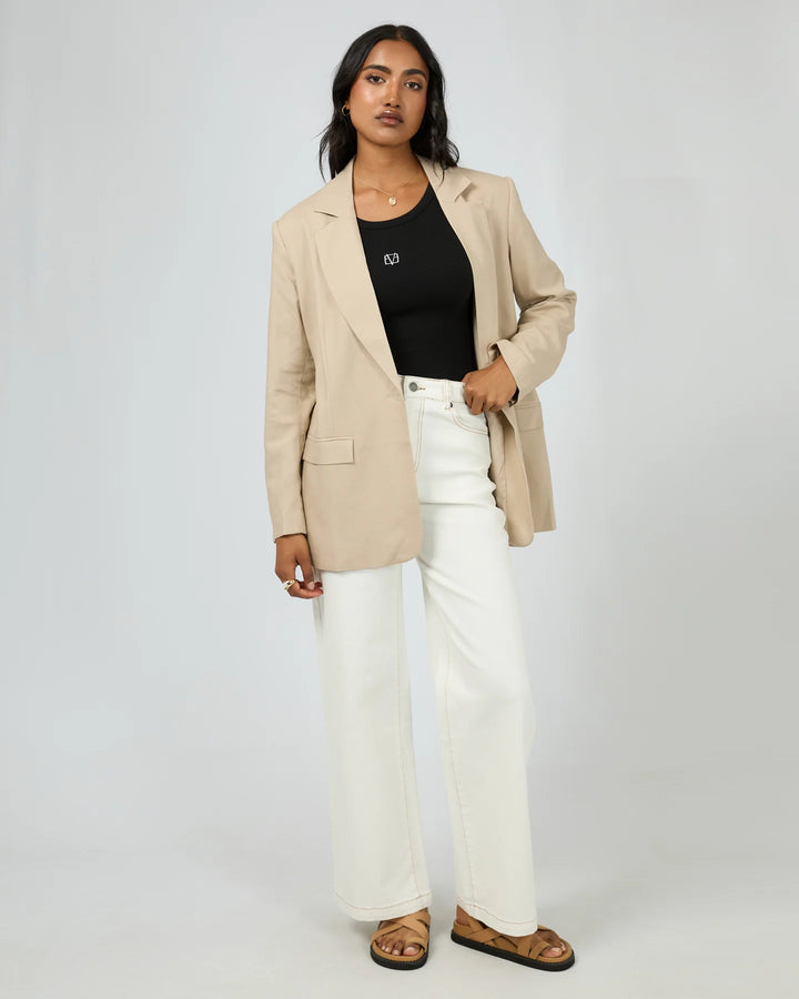 All About Eve Toledo Blazer - Bone