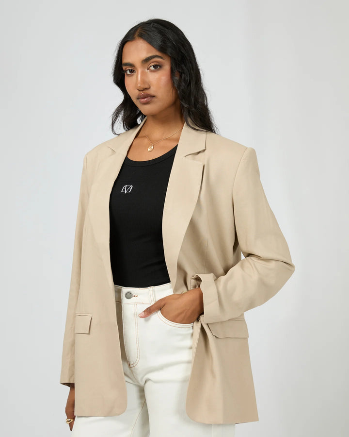 All About Eve Toledo Blazer - Bone