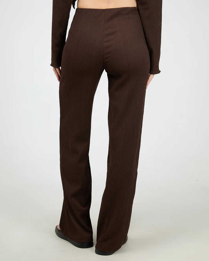 All About Eve Shania Knit Pant-Brown