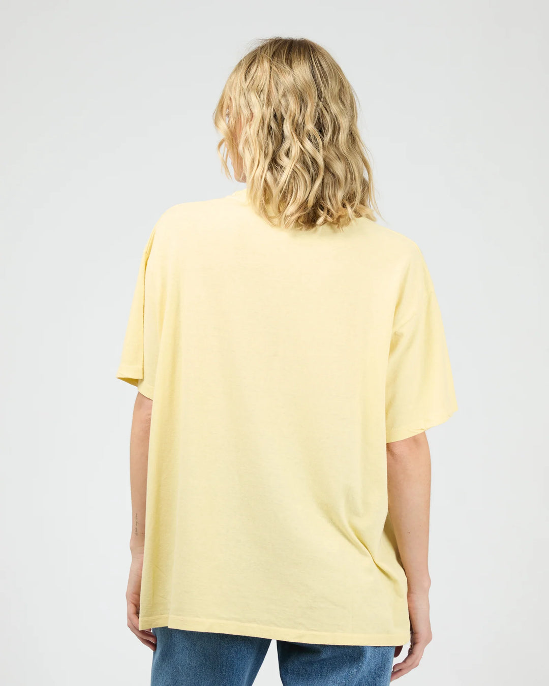 All About Eve Costiera Relaxed Tee - Yellow
