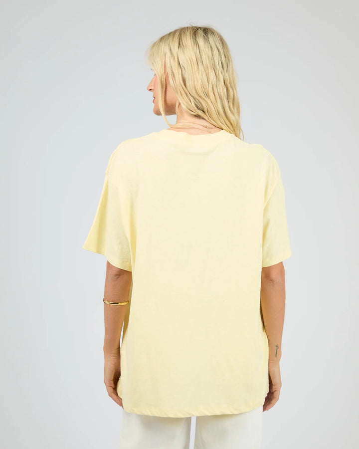 All About Eve Palermo Relaxed Tee-Yellow