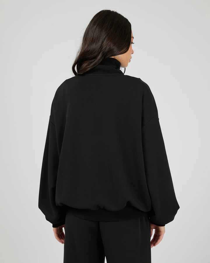 All About Eve Luxe 1/4 Zip Jumper - Black