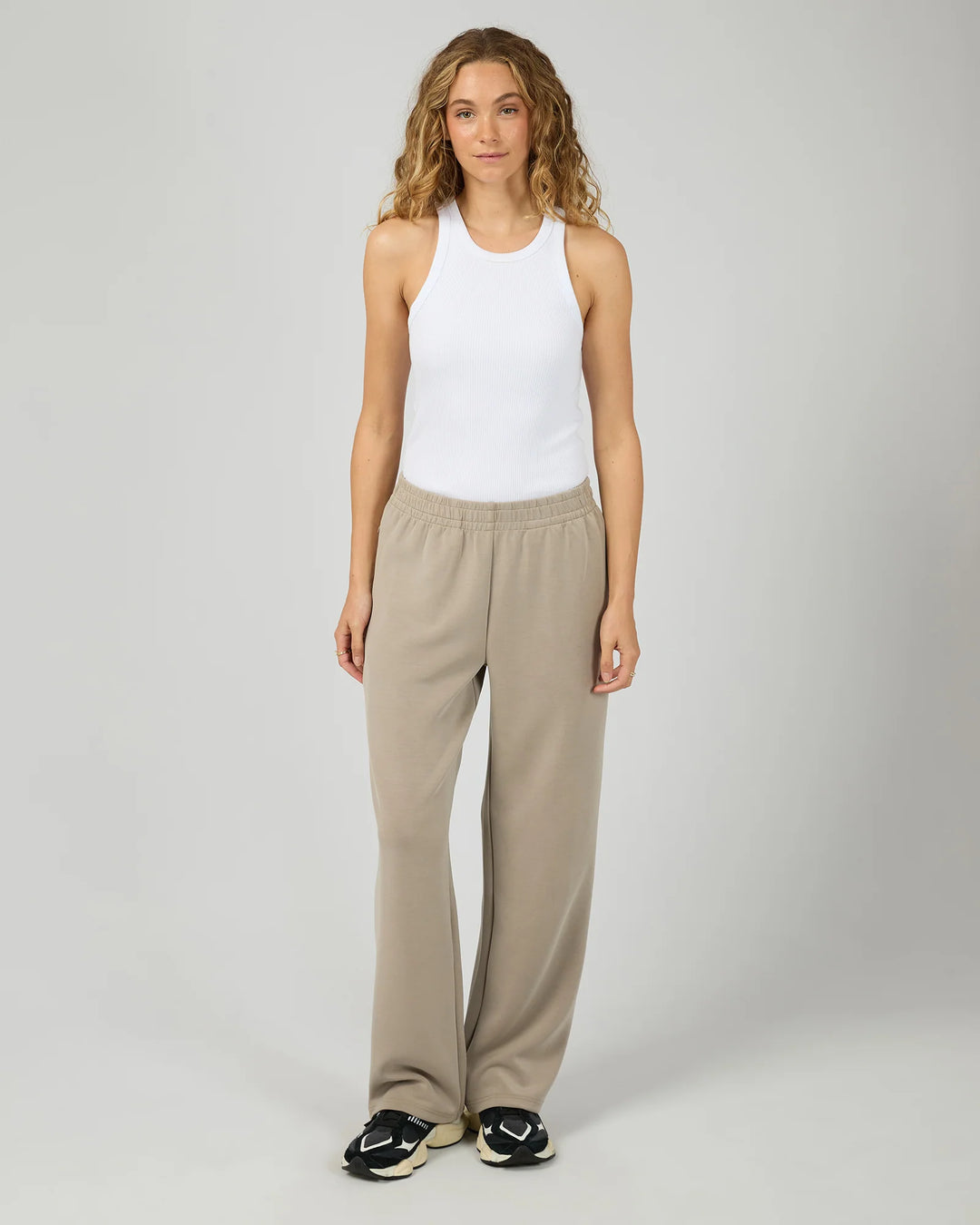All About Eve Luxe Active Pant - Stone