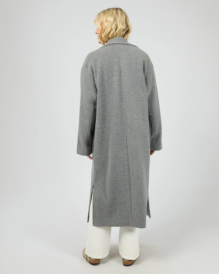 All About Eve Long Island Coat - Grey
