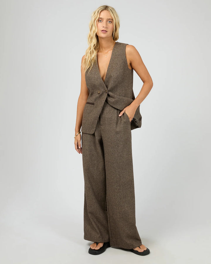 All About Eve Elodie Pant - Brown
