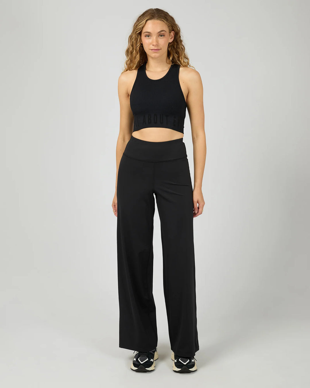 All About Eve Studio Wide Leg Pant - Black
