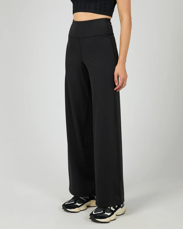 All About Eve Studio Wide Leg Pant - Black