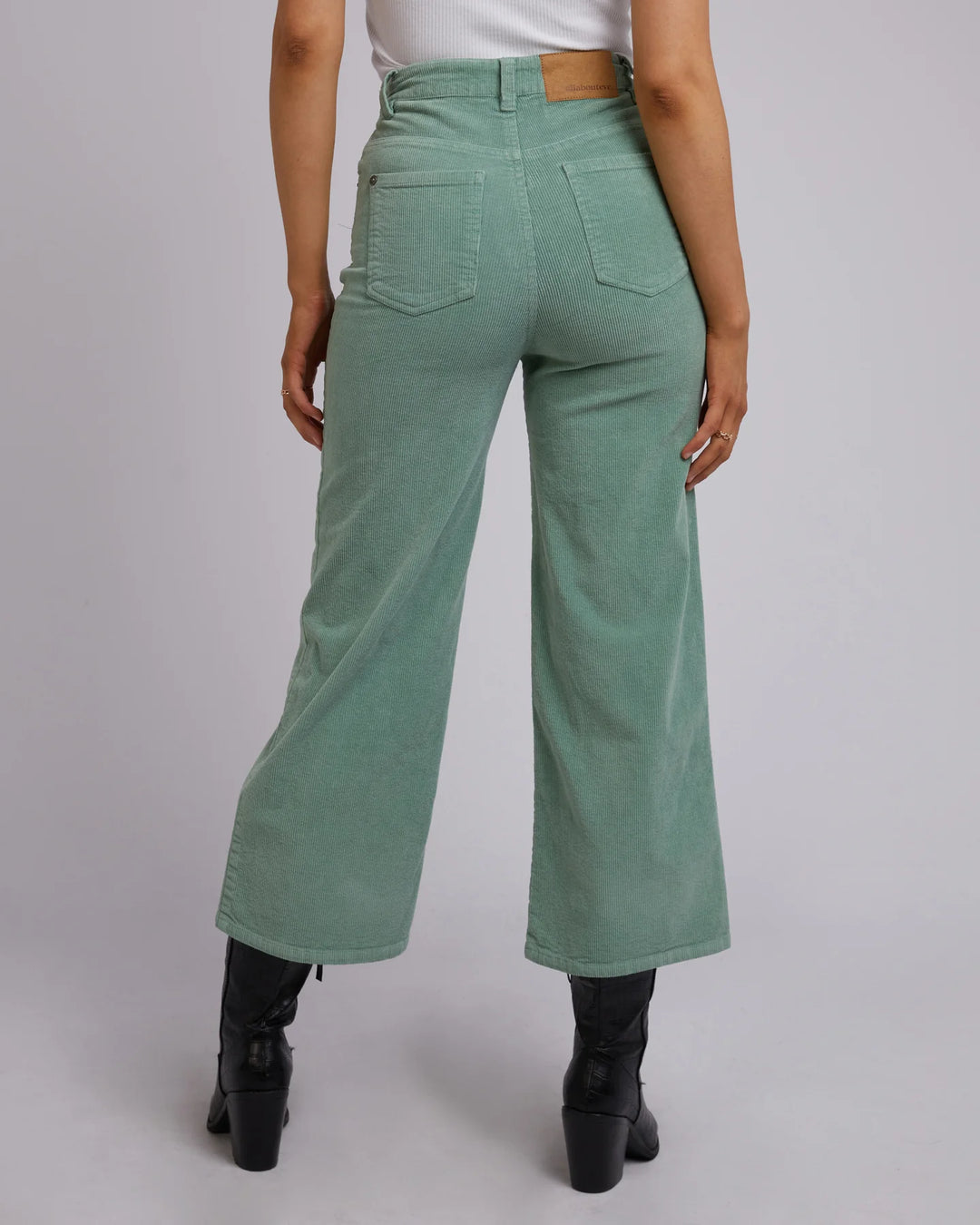 All About Eve Camilla Cord Pant- Sage