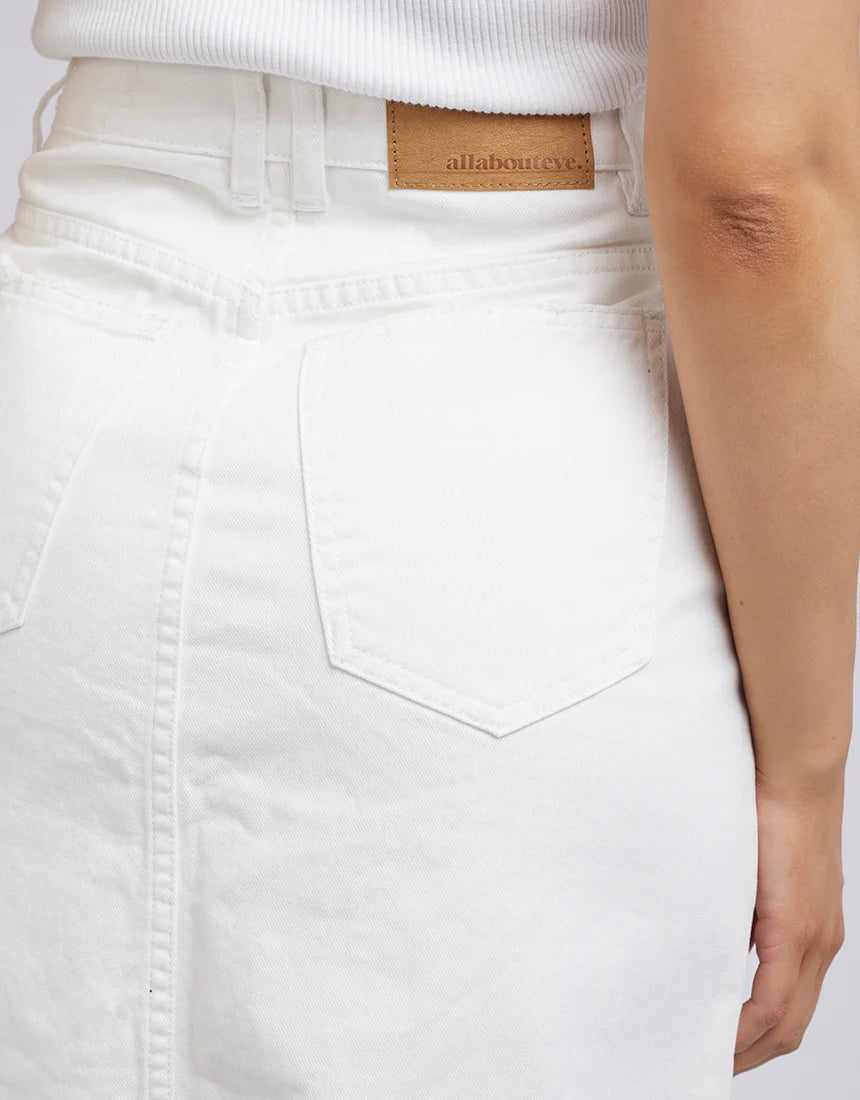 All About Eve Jessie Midi Skirt - Vintage White