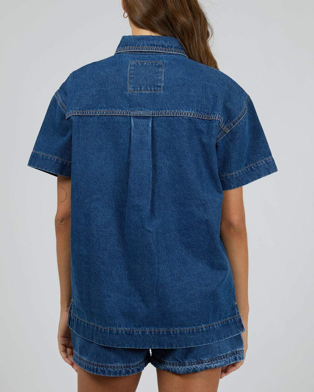 All About Eve Simi Denim Shirt - Heritage Blue