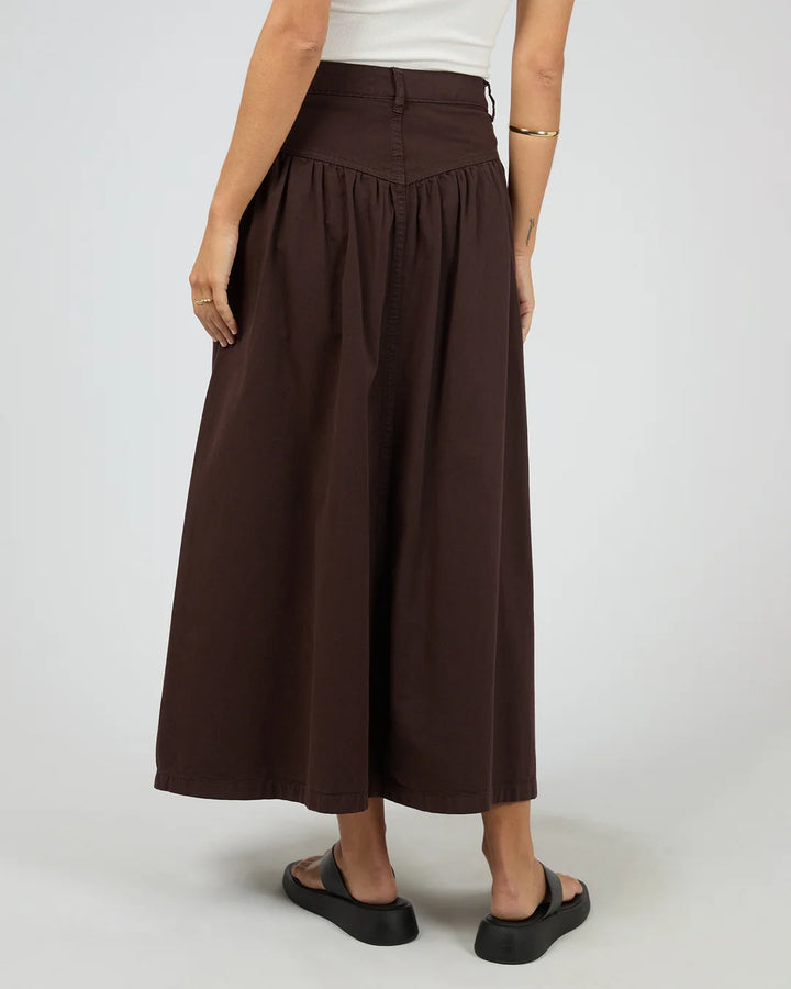 All About Eve Arlo Maxi Skirt - Brown