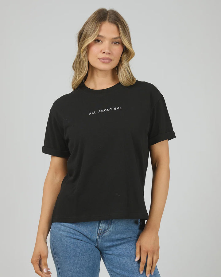 All About Eve AAE Washed Tee - Black