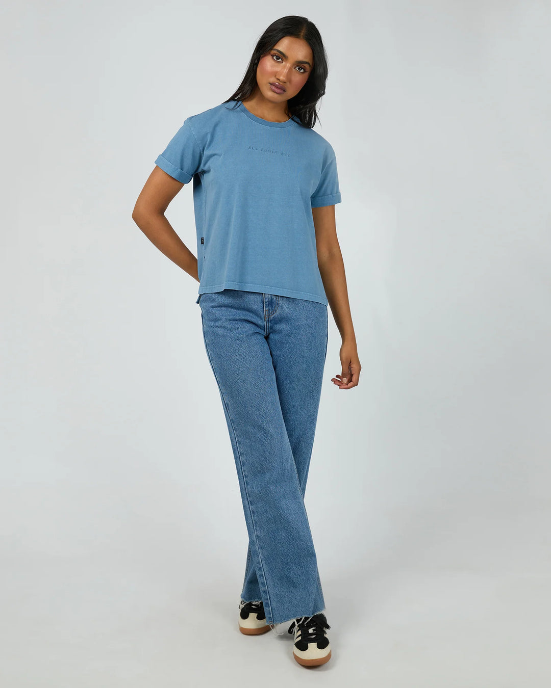 All About Eve AAE Washed Tee - Denim