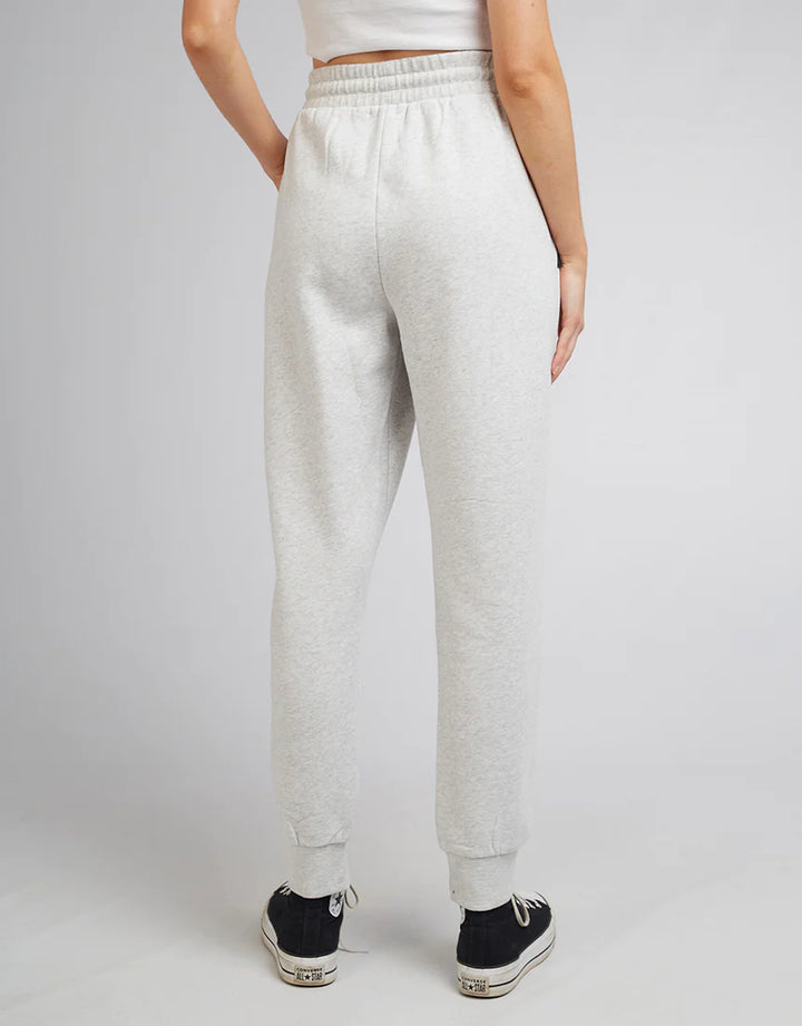 All About Eve Old School Trackpant - Snow Marle