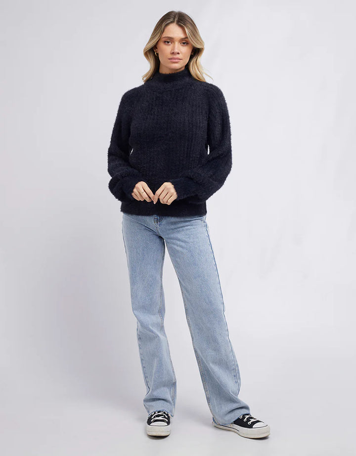 All About Eve Missy Oversized Knit - Black